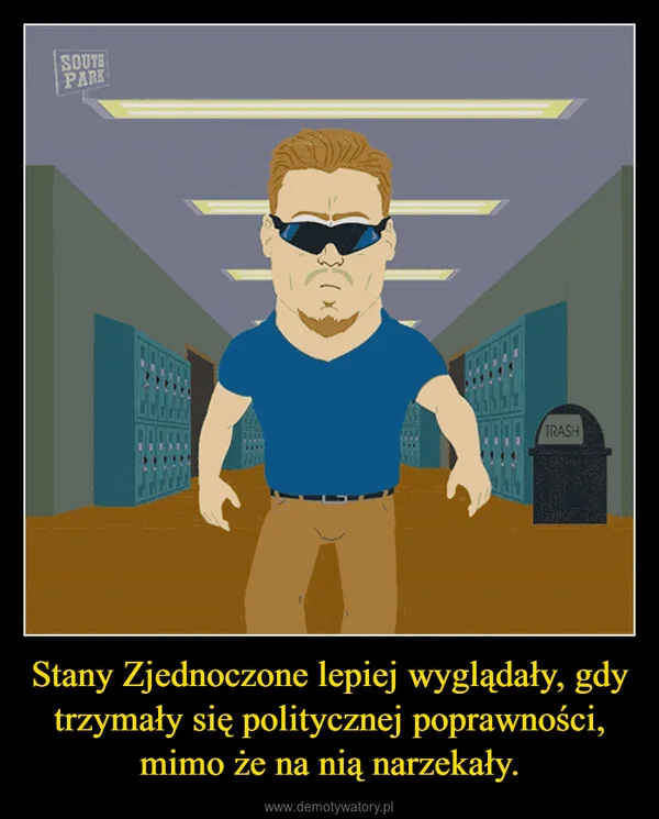 Stany Zjednoczone lepiej wyglądały, gdy trzymały się politycznej poprawności, mimo że na nią narzekały.