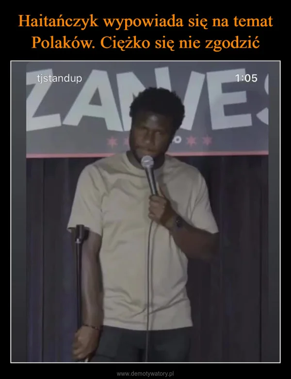 
    Haitańczyk wypowiada się na temat Polaków. Ciężko się nie zgodzić