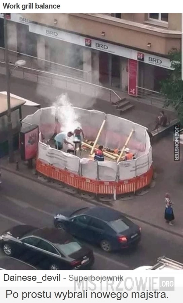 
    Work grill balance