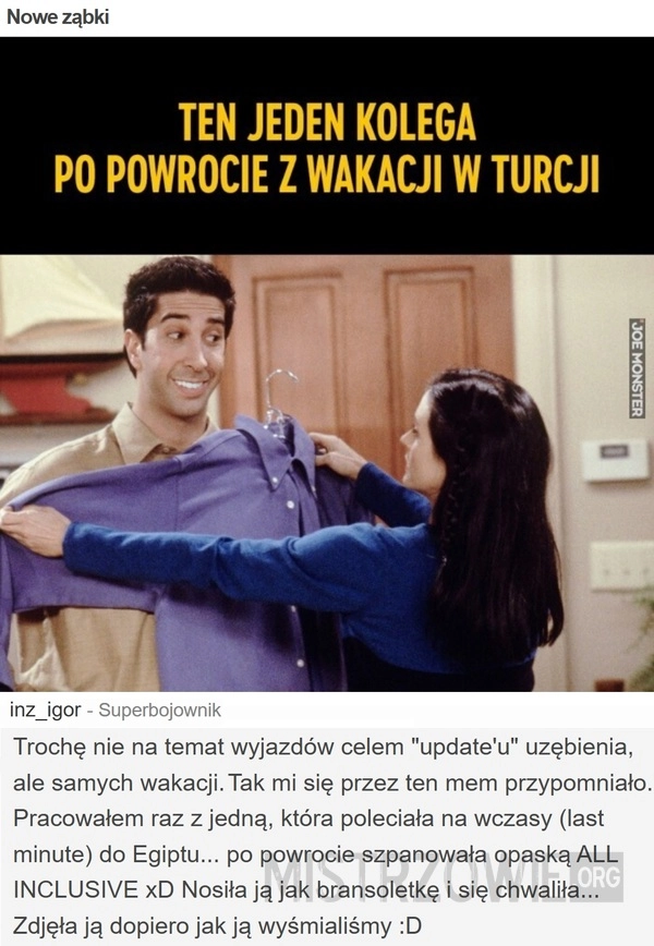 
    Nowe ząbki