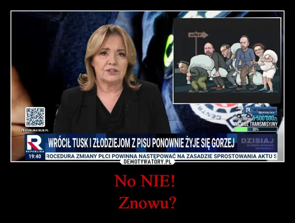 
    No NIE! Znowu?