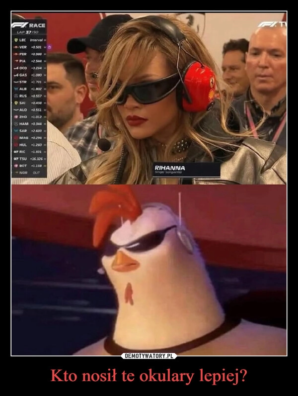 
    Kto nosił te okulary lepiej?