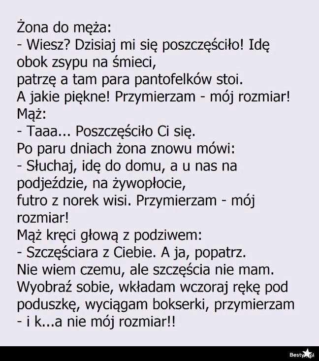 
    Żona szczęściara 
