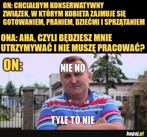 
    Konserwatywny związek.