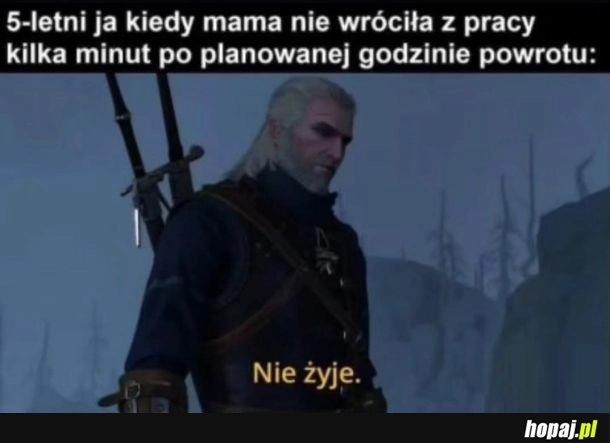 
    Spóźnienie mamy