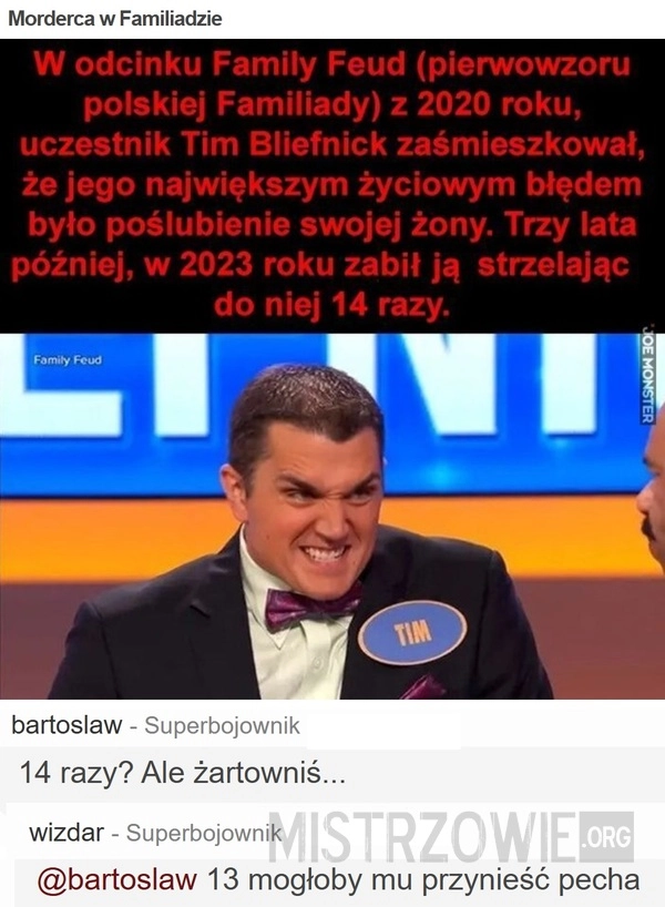 Morderca w Familiadzie