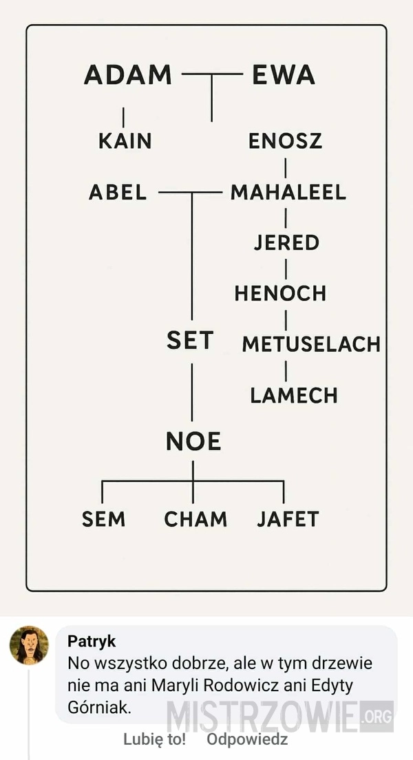 
    Drzewo genealogiczne