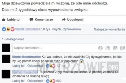 
    Wypowiedzenie