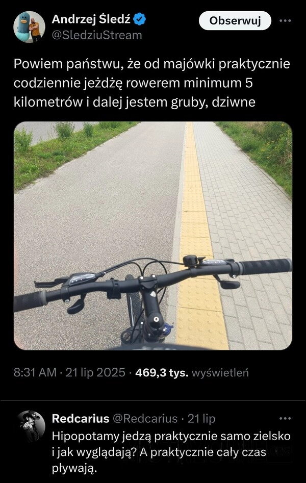
    Jazda na rowerze