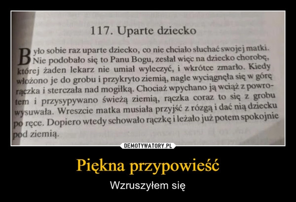 
    Piękna przypowieść