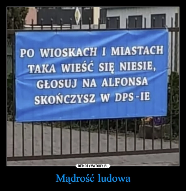 
    Mądrość ludowa