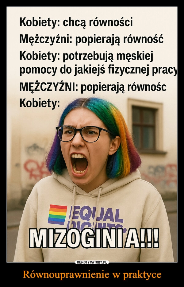 
    Równouprawnienie w praktyce