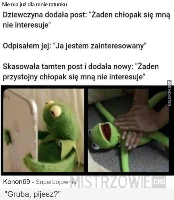 Nie ma już dla mnie ratunku