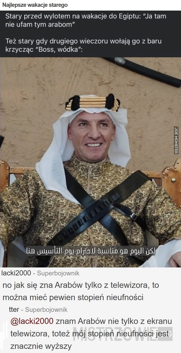 Najlepsze wakacje starego