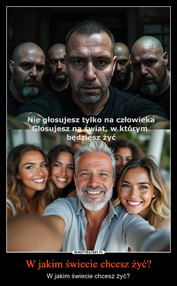 
    W jakim świecie chcesz żyć?