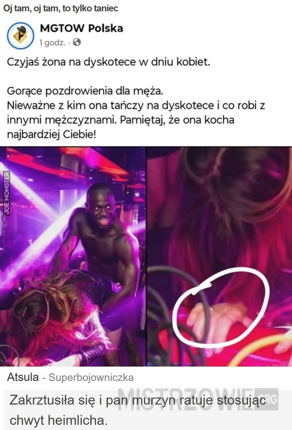 
    Oj tam, oj tam, to tylko taniec