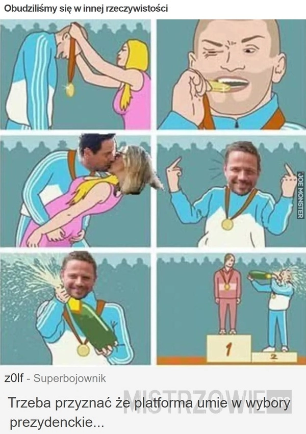
    Obudziliśmy się w innej rzeczywistości