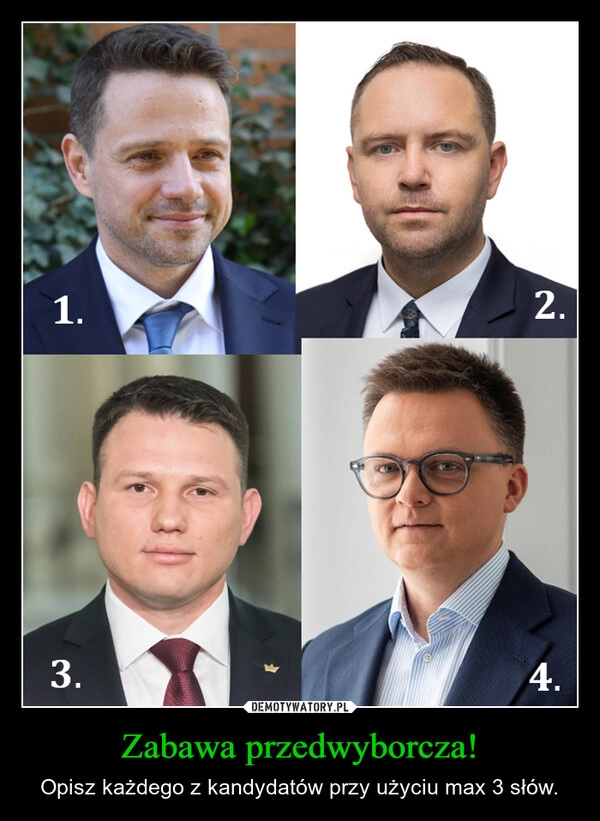 
    Zabawa przedwyborcza!