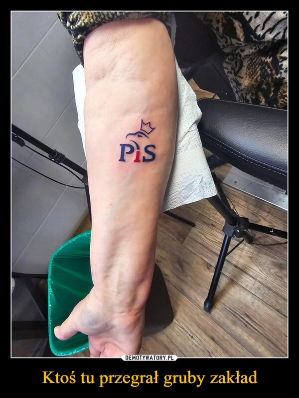 Ktoś tu przegrał gruby zakład