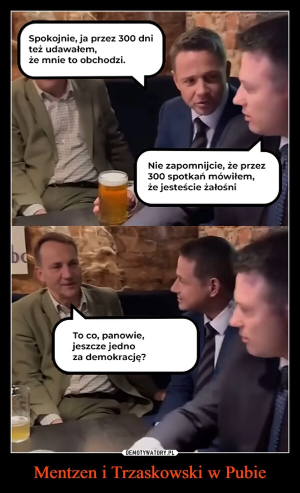 
    Mentzen i Trzaskowski w Pubie