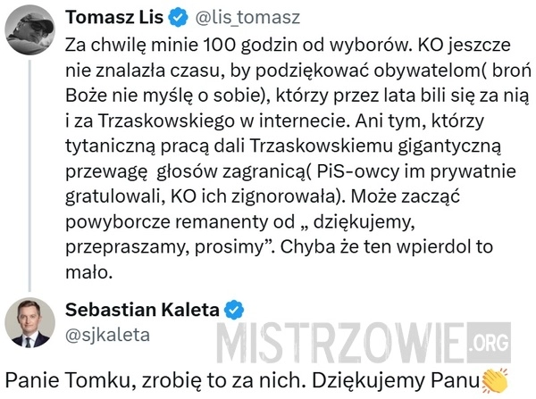 
    100 godzin od wyborów
