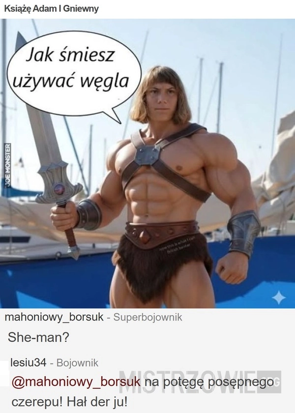 
    Książę Adam I Gniewny
