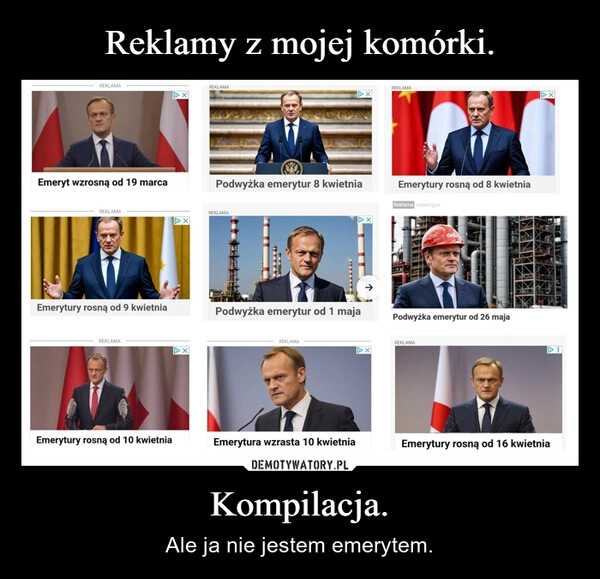 Reklamy z mojej komórki. Kompilacja.