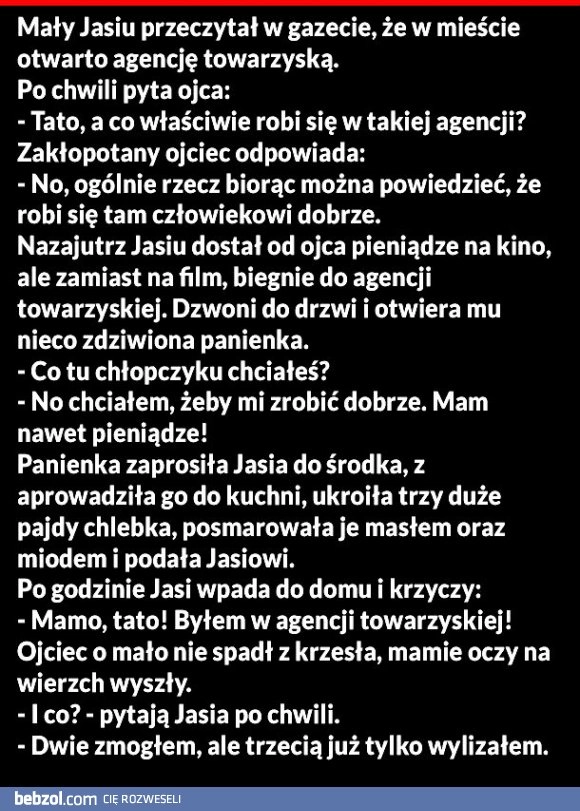 
    Jasiu w agencji 