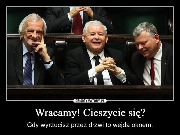
    Wracamy! Cieszycie się?