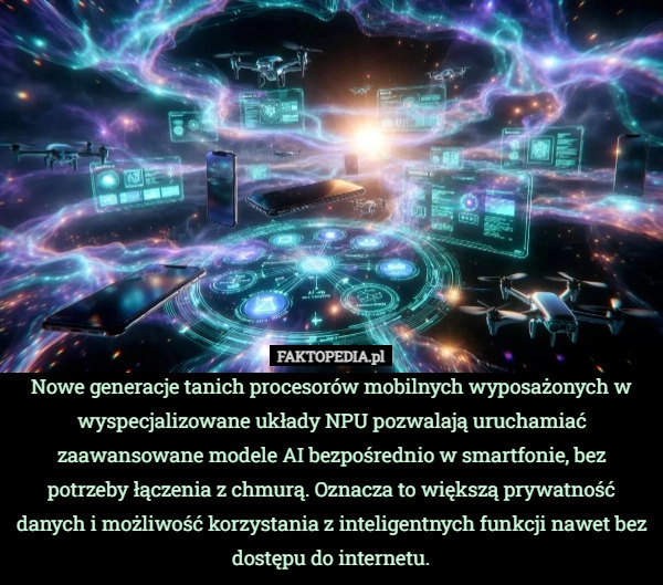 Nowe generacje tanich procesorów mobilnych wyposażonych w wyspecjalizowane
