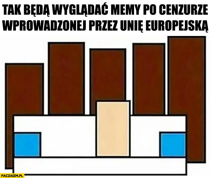 
    Tak będą wyglądać memy po cenzurze wprowadzonej przez Unię Europejską murzyni biała dziewczyna na kanapie
