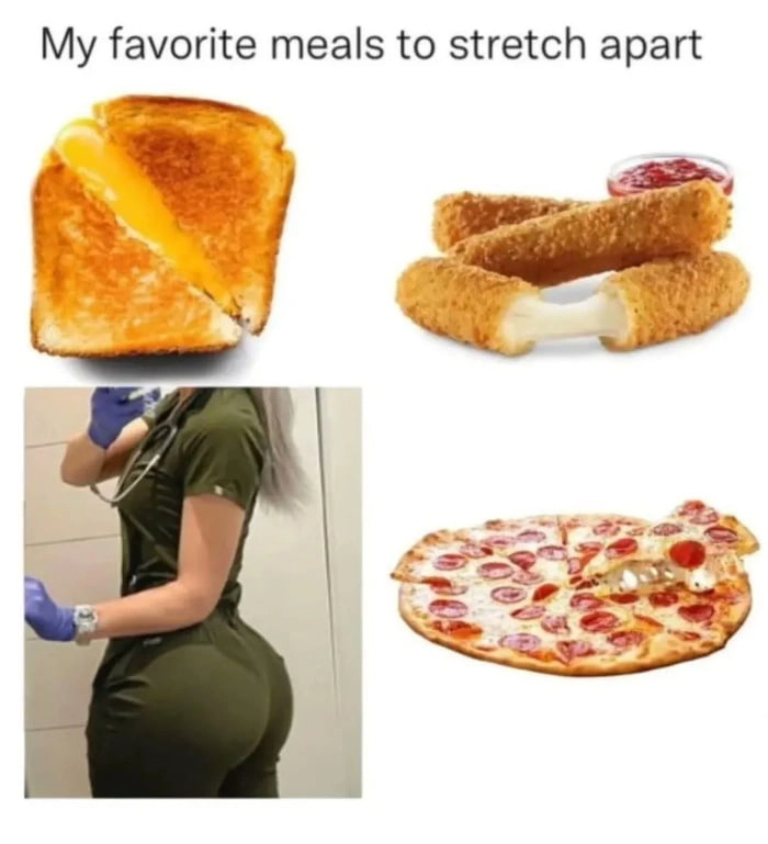 
    Everybody loves a good cheese pull