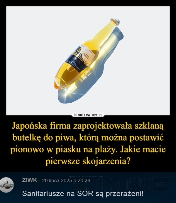 
    Kształt butelki