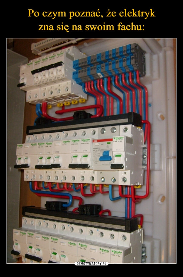 Po czym poznać, że elektryk
zna się na swoim fachu: