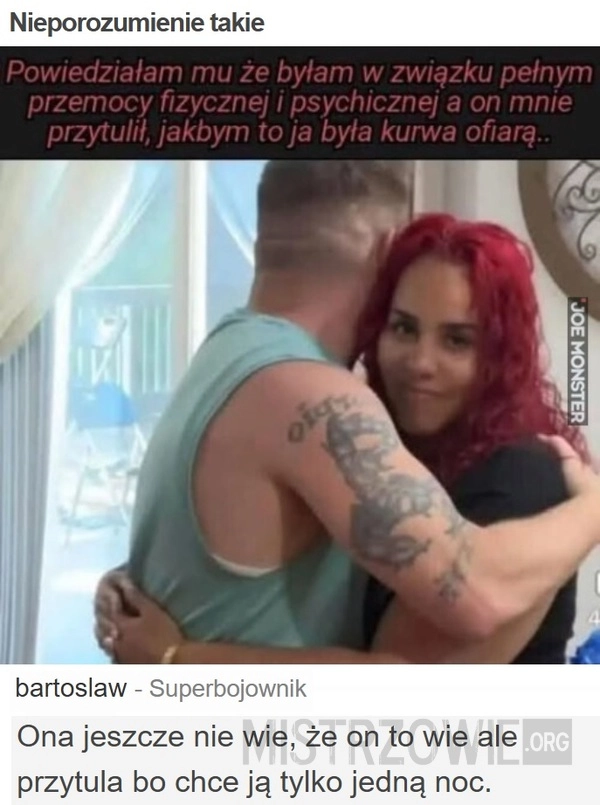 
    Nieporozumienie takie