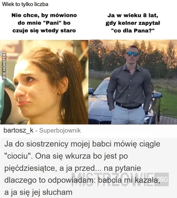 Wiek to tylko liczba