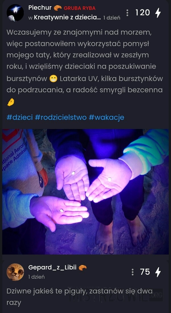 Poszukiwania nad morzem