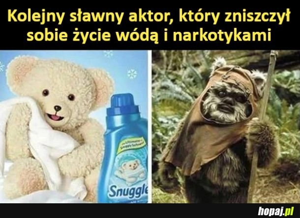 
    Kolejny sławny aktor, który zaliczył dół