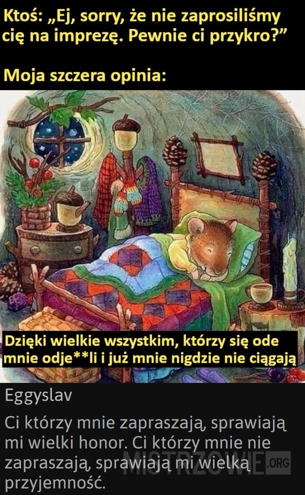 
    Moja szczera opinia