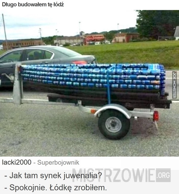 Długo budowałem tę łódź