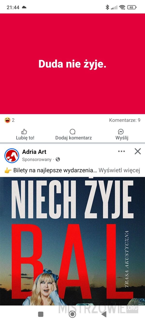 Post pod postem - zbieg okoliczności