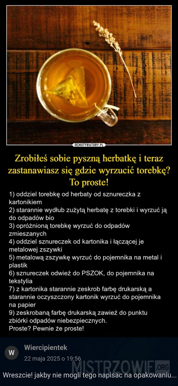 
    Herbata