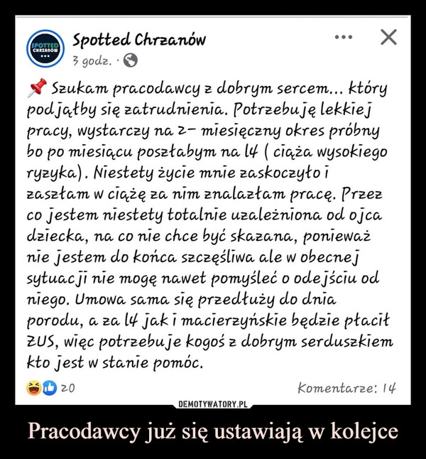 
    Pracodawcy już się ustawiają w kolejce