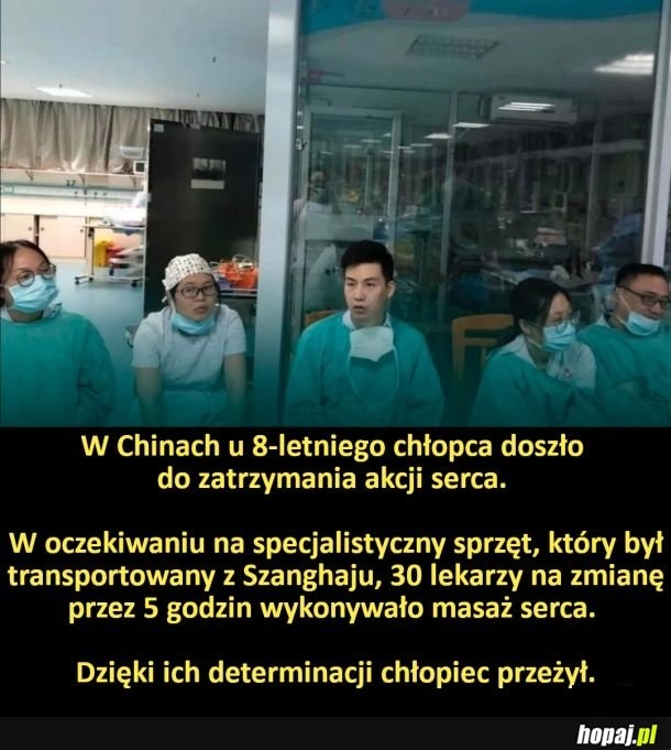 
    Dzięki determinacji i współpracy lekarzy udało się uratować chłopca