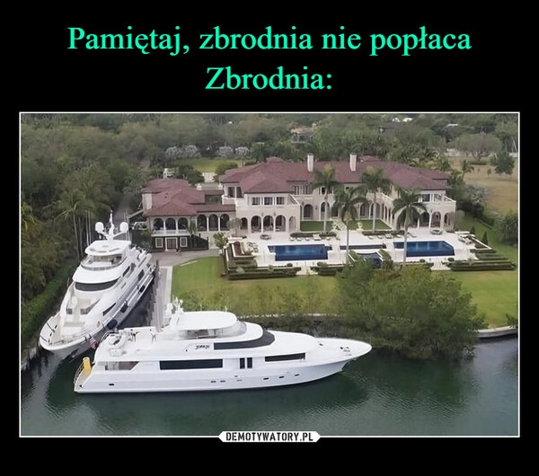 
    Pamiętaj, zbrodnia nie popłaca
Zbrodnia: