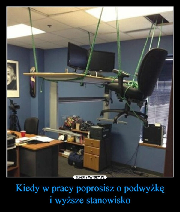 
    Kiedy w pracy poprosisz o podwyżkę
i wyższe stanowisko