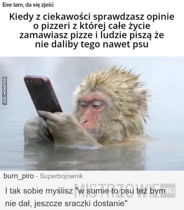 Eee tam, da się zjeść