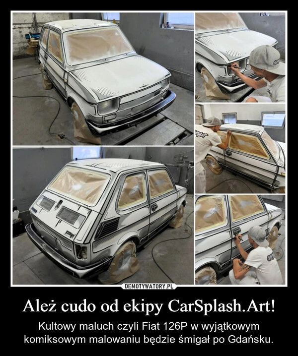 
    Ależ cudo od ekipy CarSplash.Art!