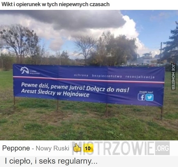 
    
			Wikt i opierunek w tych niepewnych czasach					