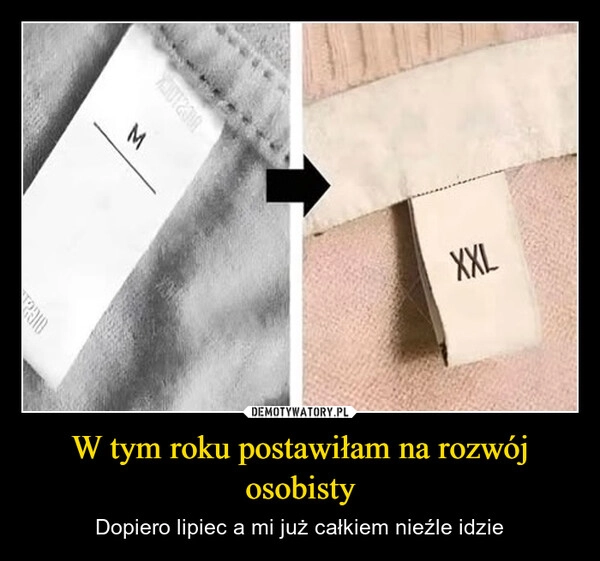 
    W tym roku postawiłam na rozwój osobisty